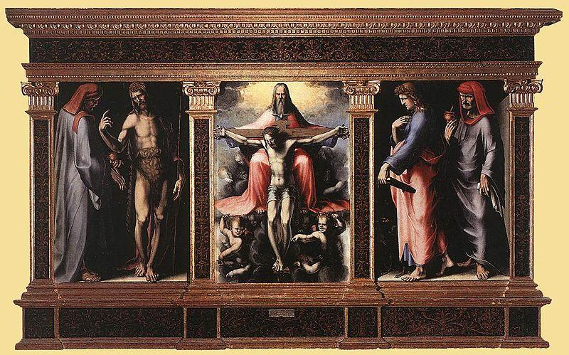 Domenico Beccafumi Trinity oil painting image